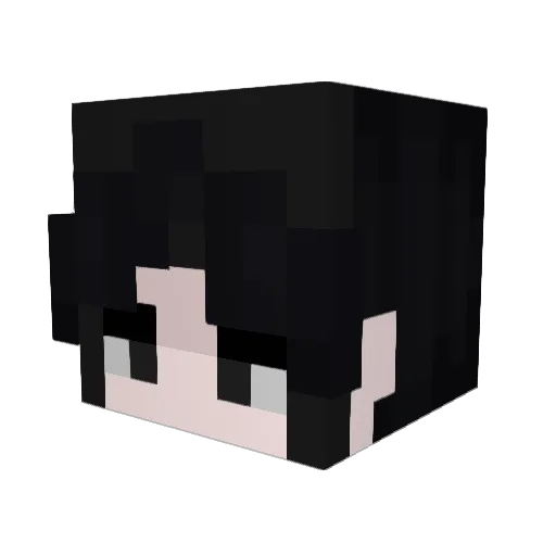 Luca_zf Minecraft avatar head, 3D render