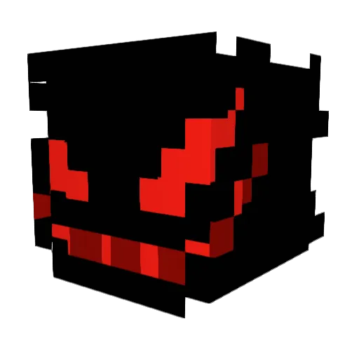 Lucart021 Minecraft avatar head, 3D render