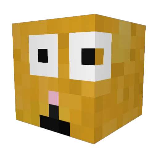 Lucas1209 Minecraft avatar head, 3D render