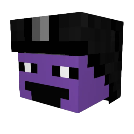 Lucas212006YT Minecraft avatar head, 3D render