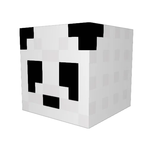 Lucas83pl Minecraft avatar head, 3D render