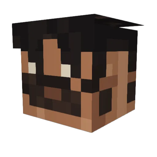 LucasBro69 Minecraft avatar head, 3D render