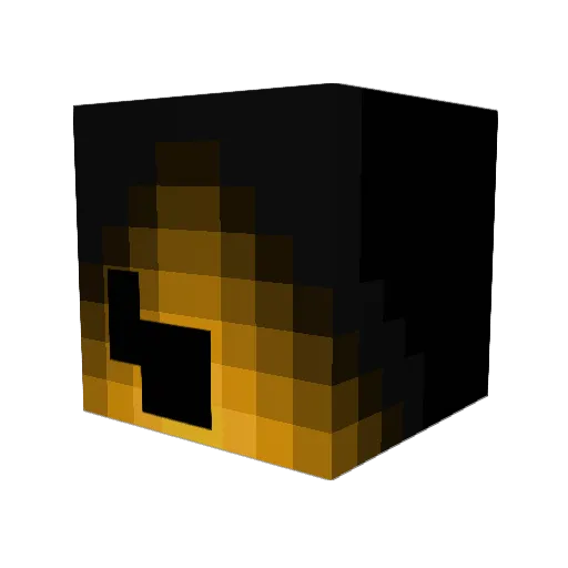 LucasJ23 Minecraft avatar head, 3D render