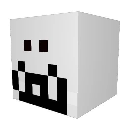 LucasMaster456 Minecraft avatar head, 3D render