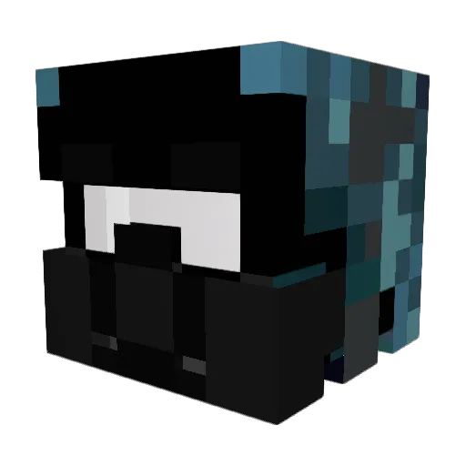 LucasP10 Minecraft avatar head, 3D render