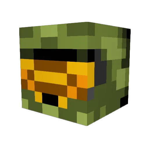 Lucas_Blackburn Minecraft avatar head, 3D render