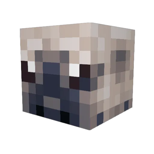 Lucas_Smithy Minecraft avatar head, 3D render