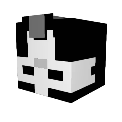 Lucas_mp3 Minecraft avatar head, 3D render