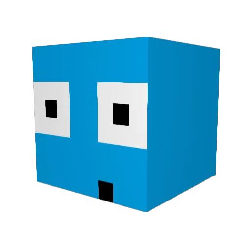 Lucascrew1 Minecraft avatar head, 3D render