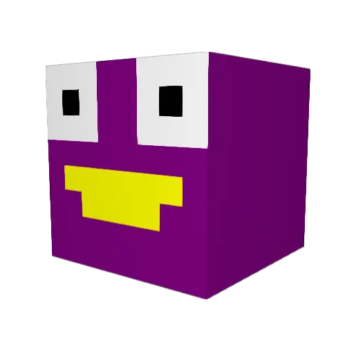 Lucashrages76 Minecraft avatar head, 3D render