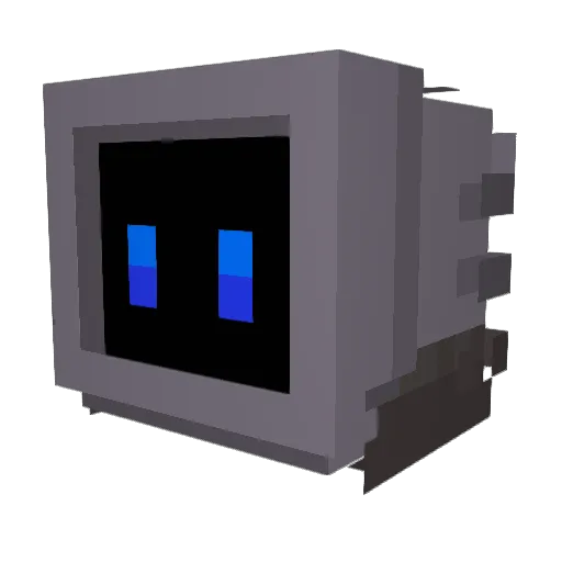 Lucashxs Minecraft avatar head, 3D render