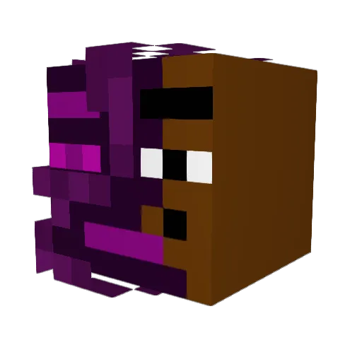 Lucasman20Mil Minecraft avatar head, 3D render