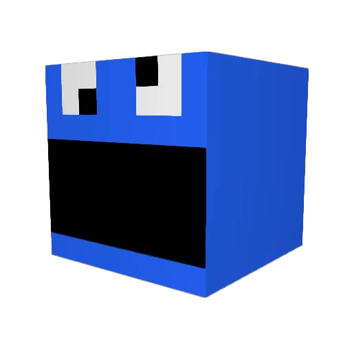 Lucasp417 Minecraft avatar head, 3D render