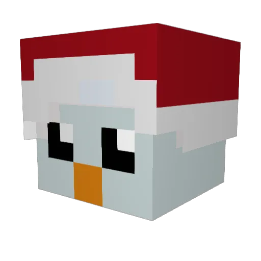 Lucathereal9 Minecraft avatar head, 3D render