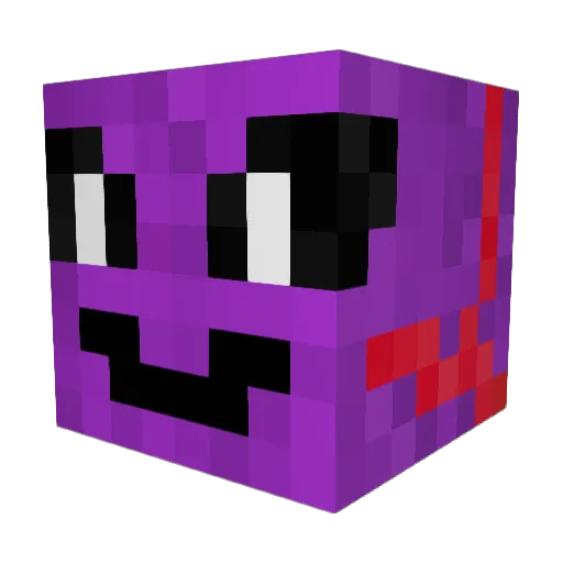 Luchese96 Minecraft avatar head, 3D render