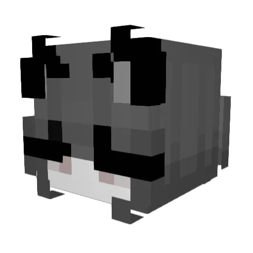 Luchi2010 Minecraft avatar head, 3D render