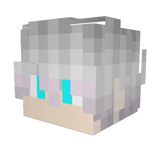 LuchitoPvp Minecraft avatar head, 3D render