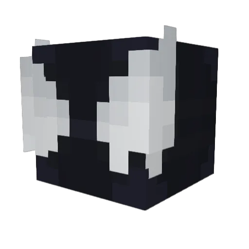 Lucho2v Minecraft avatar head, 3D render