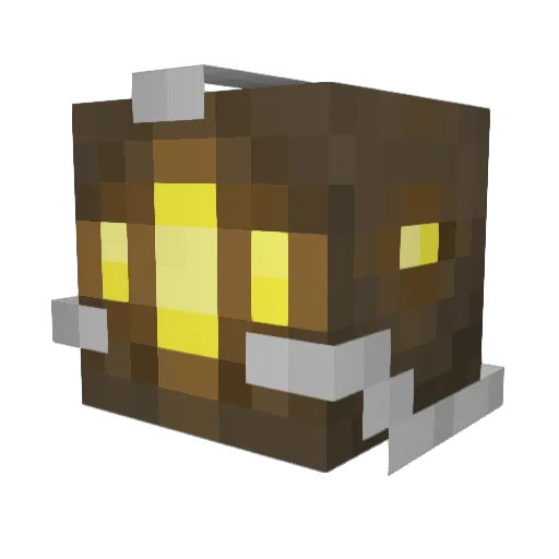Luchs_t_ Minecraft avatar head, 3D render