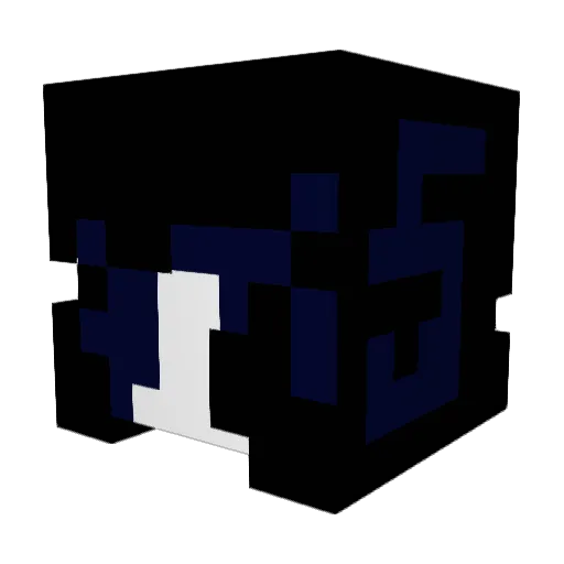 LuciStar666 Minecraft avatar head, 3D render
