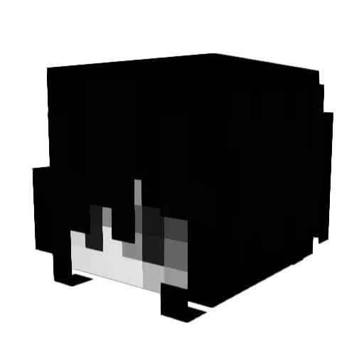 LuciaLiebtTim Minecraft avatar head, 3D render
