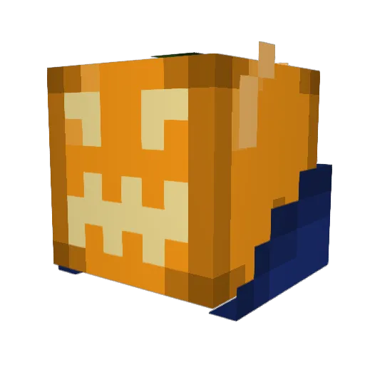 Luciano_NYC Minecraft avatar head, 3D render