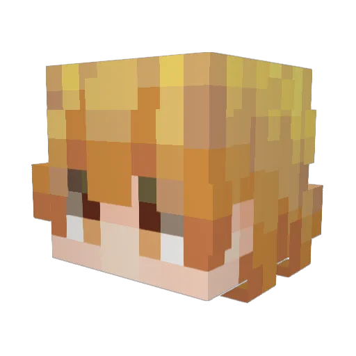 LucidKillshot69 Minecraft avatar head, 3D render