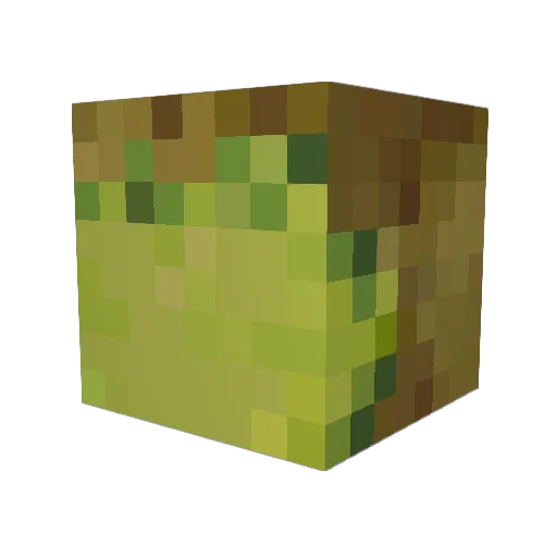 Lucie_Collombet Minecraft avatar head, 3D render