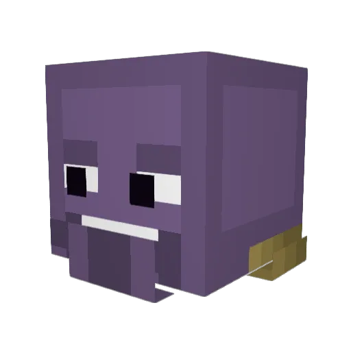 LucienWM Minecraft avatar head, 3D render