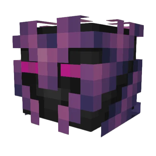 Lucifer2486 Minecraft avatar head, 3D render