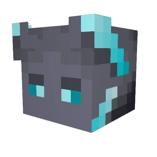 Lucifer70925 Minecraft avatar head, 3D render