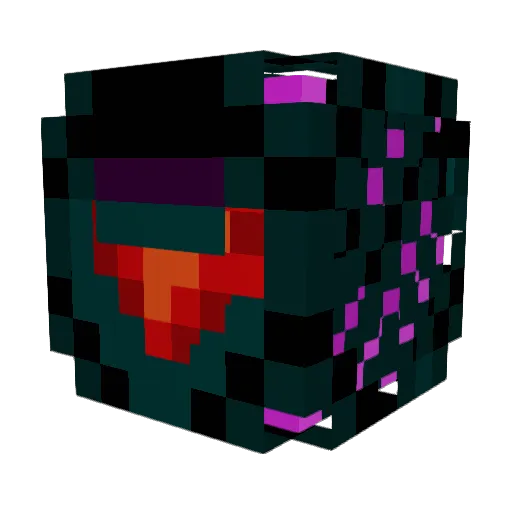 LuciferIsAmazing Minecraft avatar head, 3D render