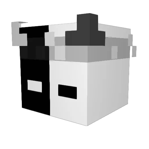 Lucifer_99 Minecraft avatar head, 3D render