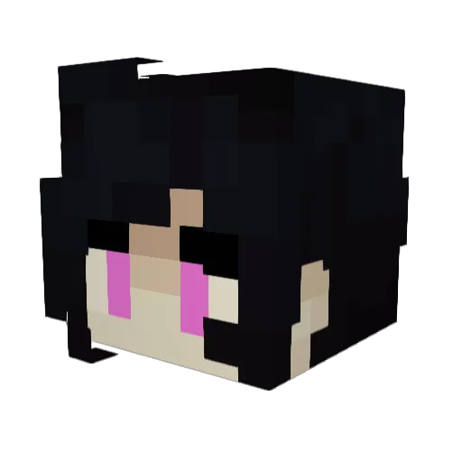 Lucifer_Enjoyer Minecraft avatar head, 3D render