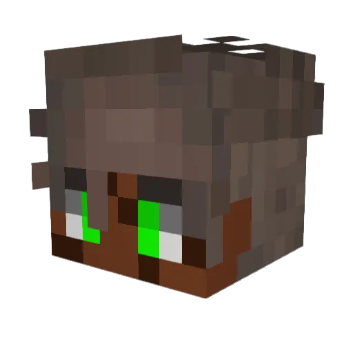 Lucifer_Gay Minecraft avatar head, 3D render