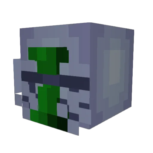 Lucifer_NYX Minecraft avatar head, 3D render