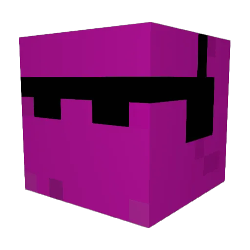 Luck_Fukas Minecraft avatar head, 3D render