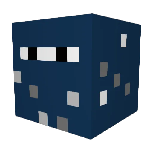 Luckliffy92 Minecraft avatar head, 3D render