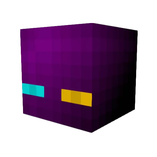 Lucky301LK Minecraft avatar head, 3D render
