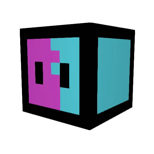 Lucky85 Minecraft avatar head, 3D render