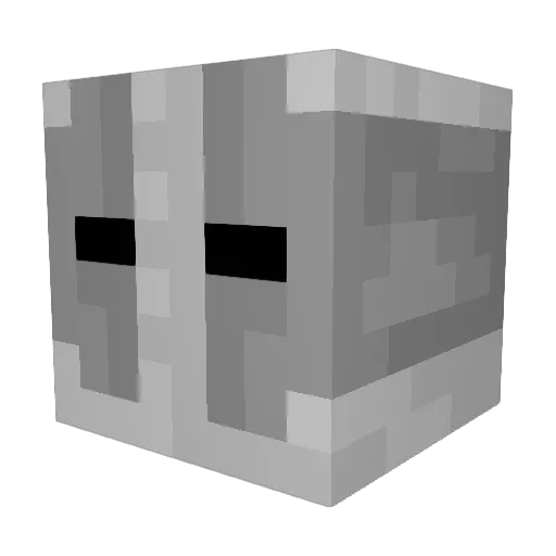 LuckyDOTjava Minecraft avatar head, 3D render