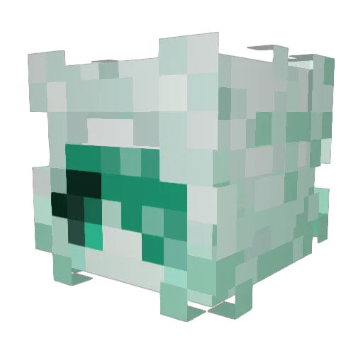 LuckyKino Minecraft avatar head, 3D render