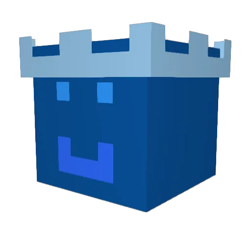 LuckyLegs Minecraft avatar head, 3D render
