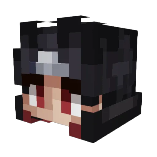 LuckyLuke99 Minecraft avatar head, 3D render