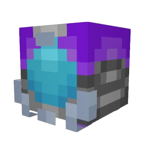 LuckyStrix Minecraft avatar head, 3D render