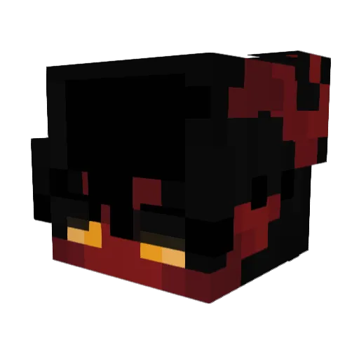 Lucky_Linus Minecraft avatar head, 3D render