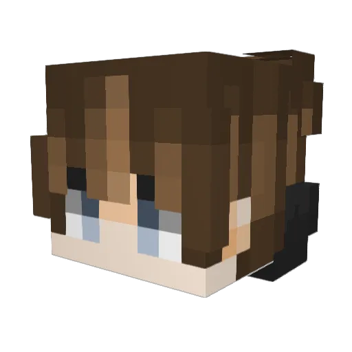 Lucky_Seven_7 Minecraft avatar head, 3D render