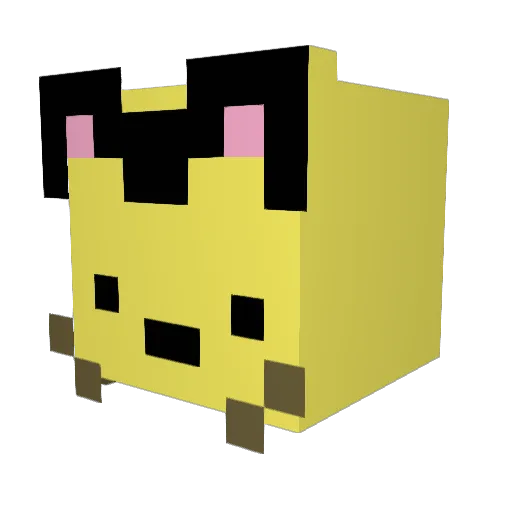 Lucky_Sunshine Minecraft avatar head, 3D render