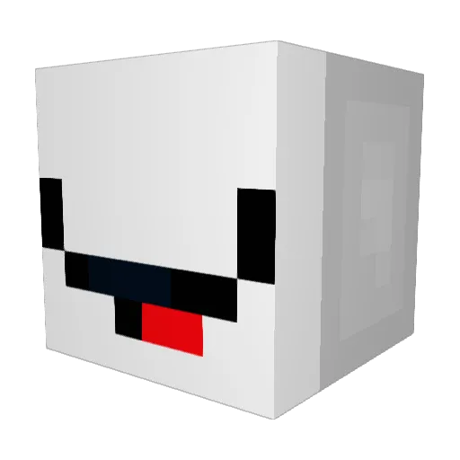 Lucky_lucko Minecraft avatar head, 3D render