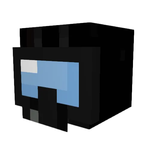 Luckyfelix19 Minecraft avatar head, 3D render